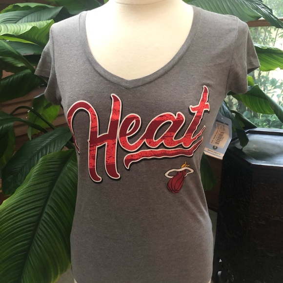 NBA Tops - 🔥Miami Heat Gray 5th & Ocean T-Shirt